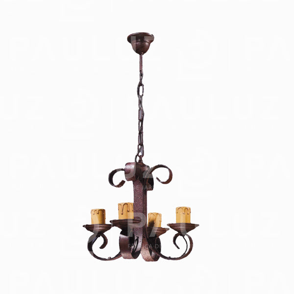 Lustre 4 Luzes LN4434