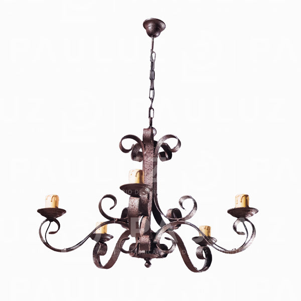 Lustre 5 Luzes LN5434